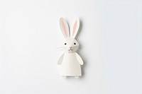 White bunny rodent animal mammal. AI generated Image by rawpixel.