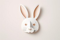 Bunny animal mammal white. AI generated Image by rawpixel.