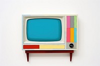 Television screen white background electronics. AI generated Image by rawpixel.