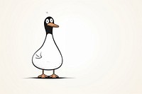 Doodle penguin drawing animal. AI generated Image by rawpixel.