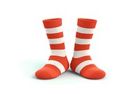 Christmas Socks sock white background. AI generated Image by rawpixel.