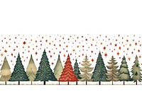 Christmas tree border christmas backgrounds plant. 