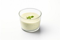 Vichyssoise dessert drink glass. AI generated Image by rawpixel.