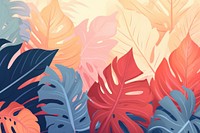 Tropical plant backgrounds pattern. 