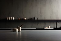 Minimal kitchen counter. AI generated Image by rawpixel.