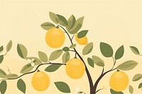 Lemon plant fruit tree. AI generated Image by rawpixel.