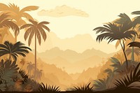 Tropical forest landscape backgrounds vegetation. AI generated Image by rawpixel.