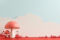 Mushroom fungus plant tranquility. AI generated Image by rawpixel.