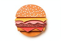Burger burger bread food. AI generated Image by rawpixel.