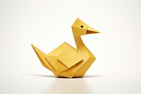 Duck origami paper art. AI generated Image by rawpixel.