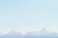 Mountain sky backgrounds outdoors. AI generated Image by rawpixel.