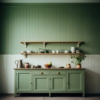 Vintage kitchen furniture cupboard cabinet. 