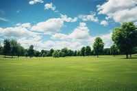 Lawn sky landscape outdoors. 