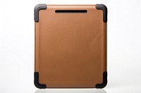 Tablet case white background technology suitcase. 