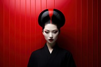 Geisha portrait fashion adult. AI generated Image by rawpixel.