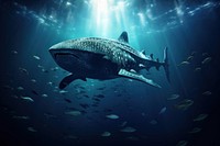 Ocean whale shark outdoors nature. AI generated Image by rawpixel.