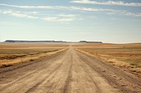 Road landscape outdoors horizon. 