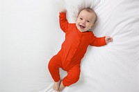 Red baby onesie