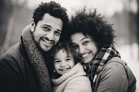 Parents laughing portrait people. 