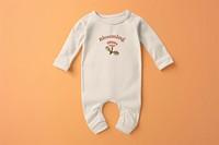 Baby pyjamas mockup, kids clothing psd