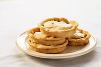 Sope bread plate food. AI generated Image by rawpixel.
