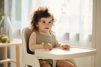 Chair baby furniture sitting. AI generated Image by rawpixel.