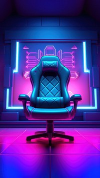 Game room furniture light chair. 