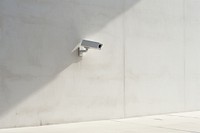 Security camera wall architecture surveillance.