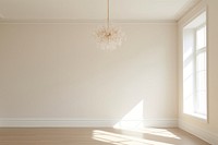 Minimal chandelier hanging ceiling white. AI generated Image by rawpixel.