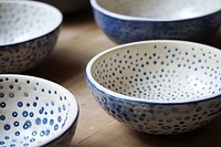 Ceramic bowl porcelain tableware pottery. 