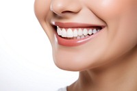 Woman smile teeth adult white. 