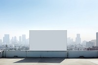 White billboard city architecture cityscape. 