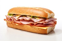 Ham sandwich food meat pork. 