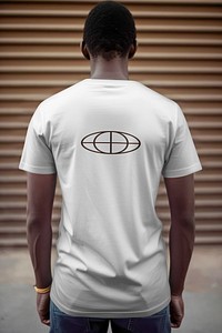 White basic t-shirt, design resource