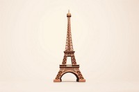 Eiffel tower architecture building landmark. AI generated Image by rawpixel.