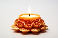 Diwali candle dessert food cake. 