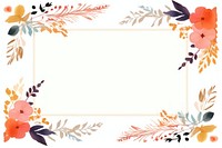 Frame simple cute pattern backgrounds plant celebration. 