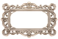 Frame simple style western architecture decoration rectangle. 