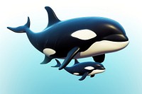 Animal mammal whale orca. 