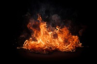 Isolated burning fire effect  by rawpixel