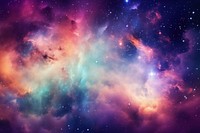 Pastel Colorful space astronomy universe nebula. 