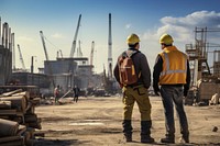 Construction workers hardhat helmet adult. 