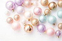 Christmas ornaments backgrounds jewelry pearl. 