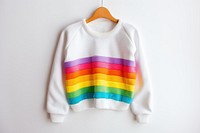 Pride month sweater sweatshirt white.