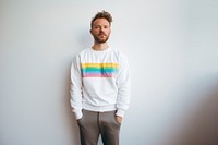 Pride month sweater sweatshirt sleeve. 