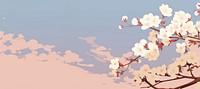 Blossom backgrounds outdoors nature. 