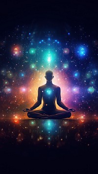 Universe adult yoga spirituality. 