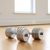 Gym dumbbell sports weightlifting. 