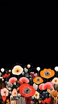 Abstract flowers pattern plant backgrounds. 