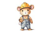 Cartoon cute rat toy. AI generated Image by rawpixel.